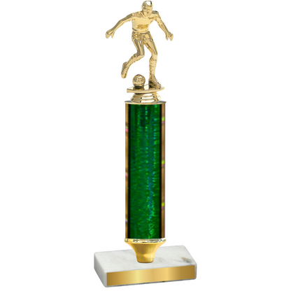 Value Green Glacier Soccer Trophy