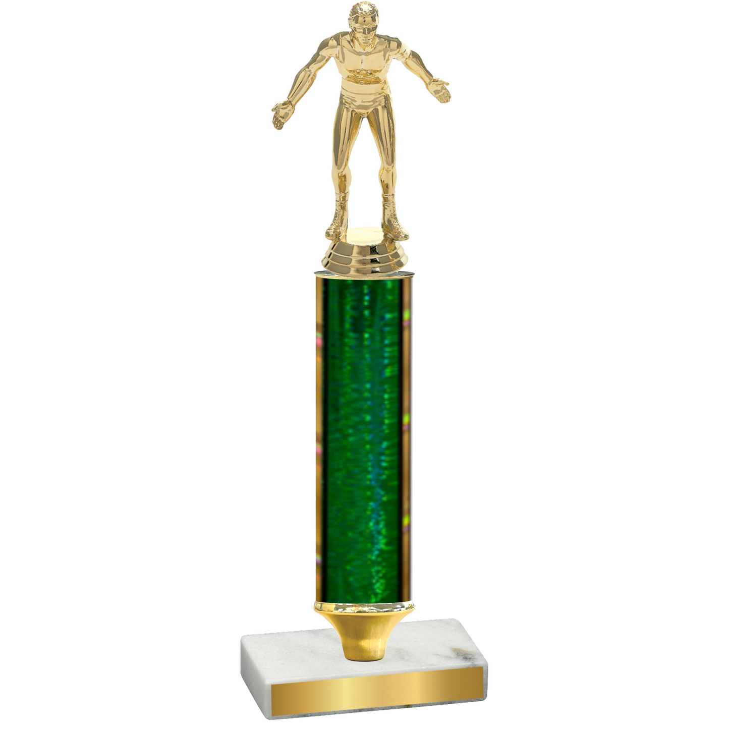 Value Green Glacier Wrestling Trophy