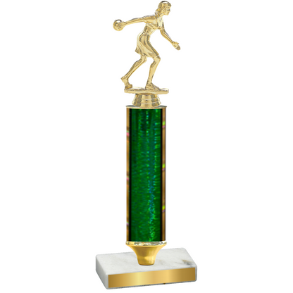 Value Green Glacier Bowling Trophy