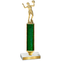 Value Green Glacier Volleyball Trophy