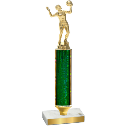 Value Green Glacier Volleyball Trophy