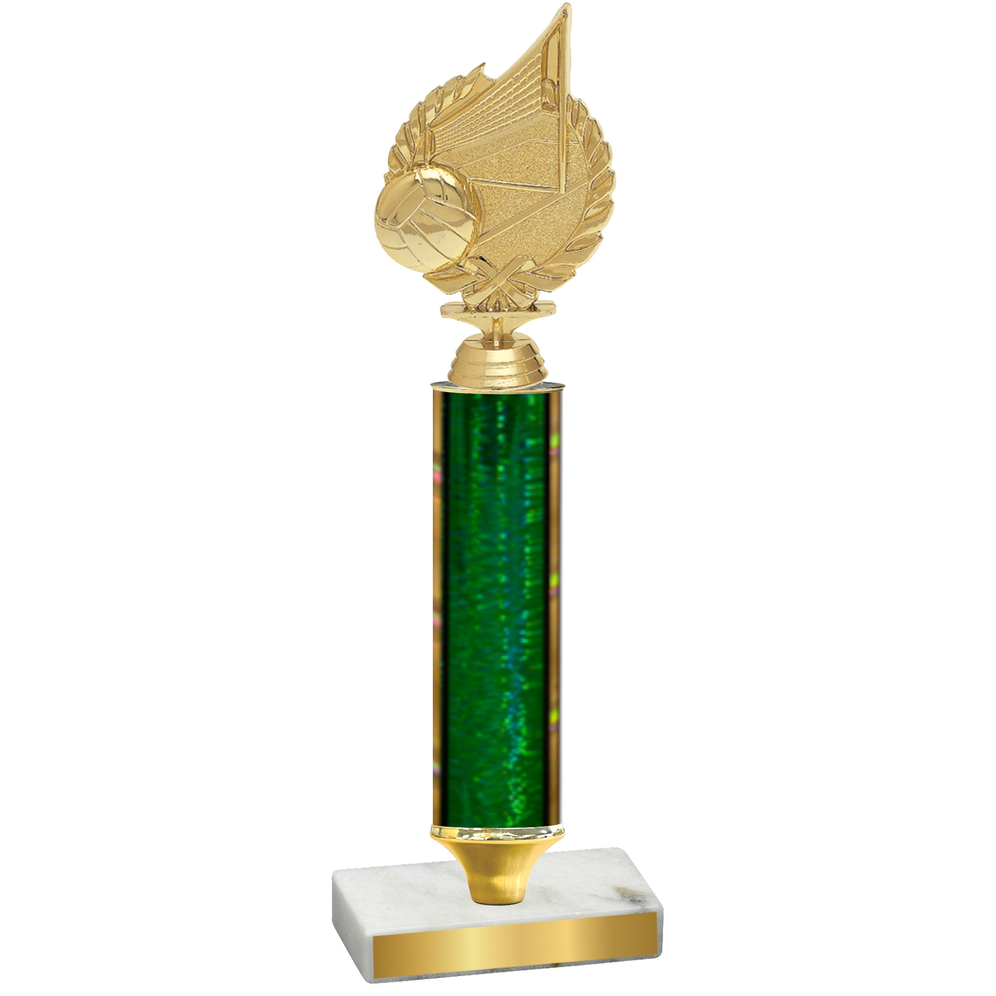 Value Green Glacier Volleyball Trophy