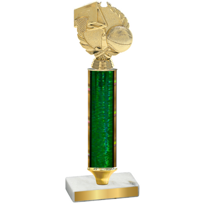 Value Green Glacier Basketball Trophy