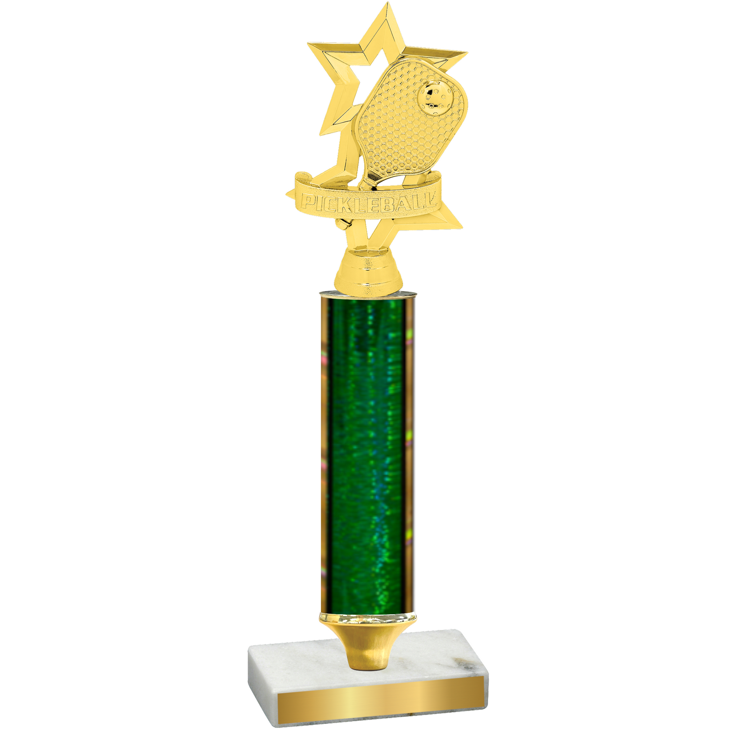 Value Green Glacier Pickleball Trophy