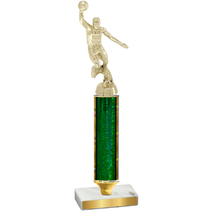 Value Green Glacier Basketball Trophy