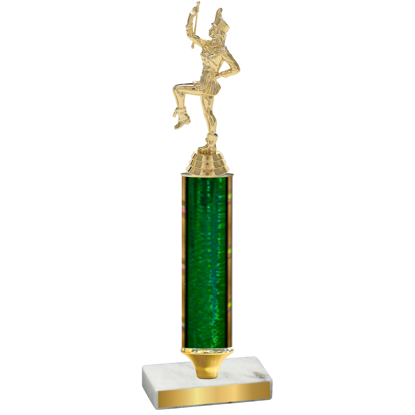 Value Green Glacier Majorette Trophy