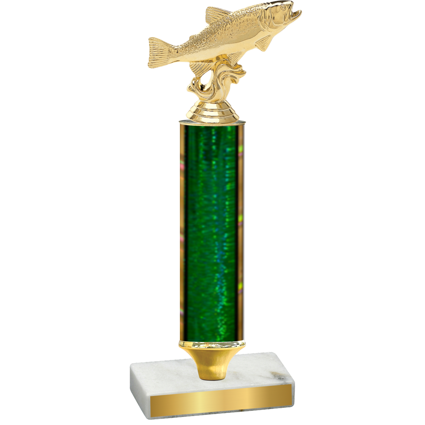 Value Green Glacier Fishing Trophy