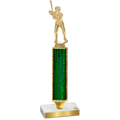 Value Green Glacier Baseball Trophy