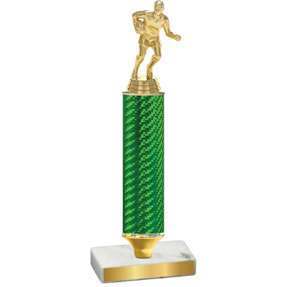 Value Green Carbon Fiber Rugby Trophy