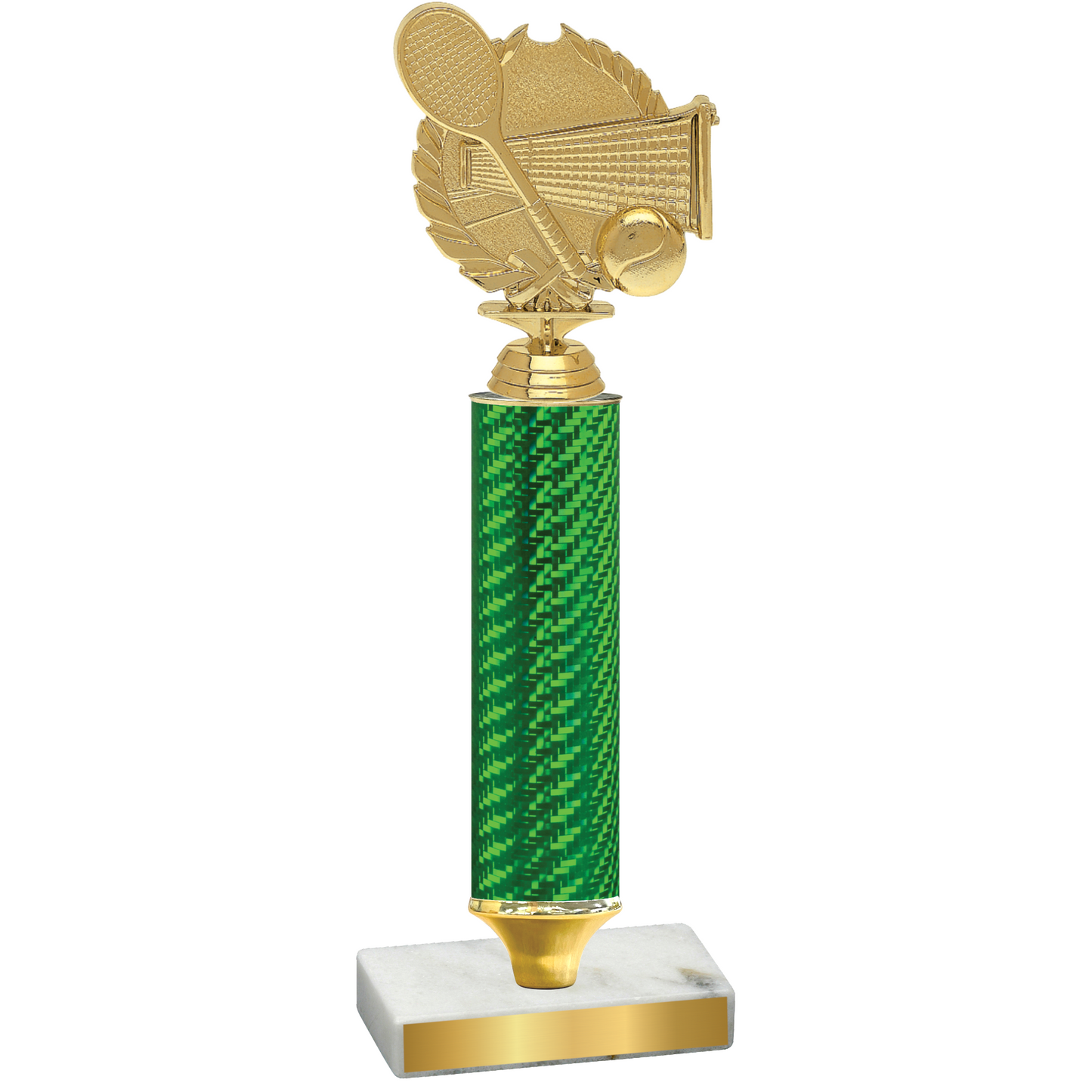 Value Green Carbon Fiber Tennis Trophy