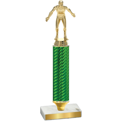 Value Green Carbon Fiber Wrestling Trophy