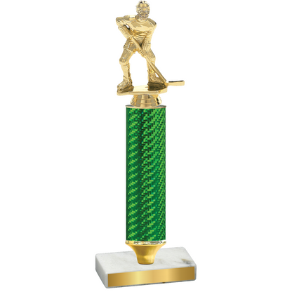 Value Green Carbon Fiber Hockey Trophy