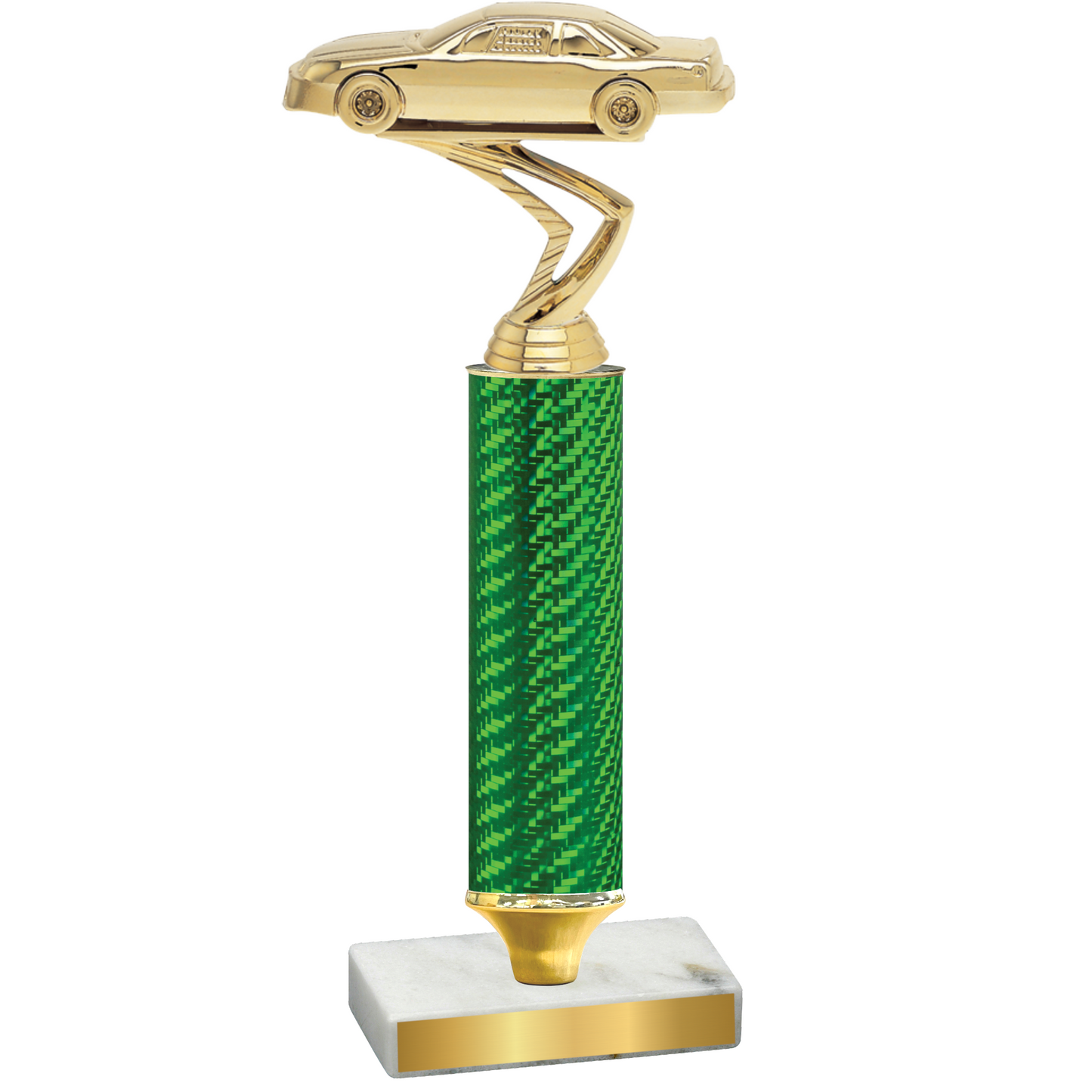 Value Green Carbon Fiber Cars Trophy