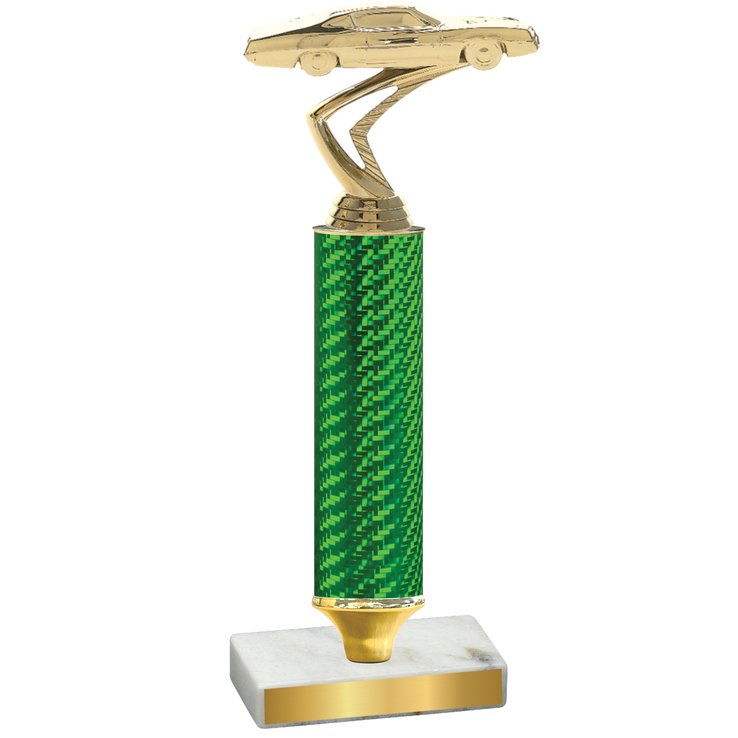 Value Green Carbon Fiber Cars Trophy