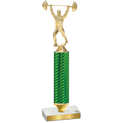 Value Green Carbon Fiber Weights Trophy