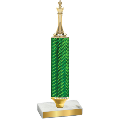 Value Green Carbon Fiber Chess Trophy