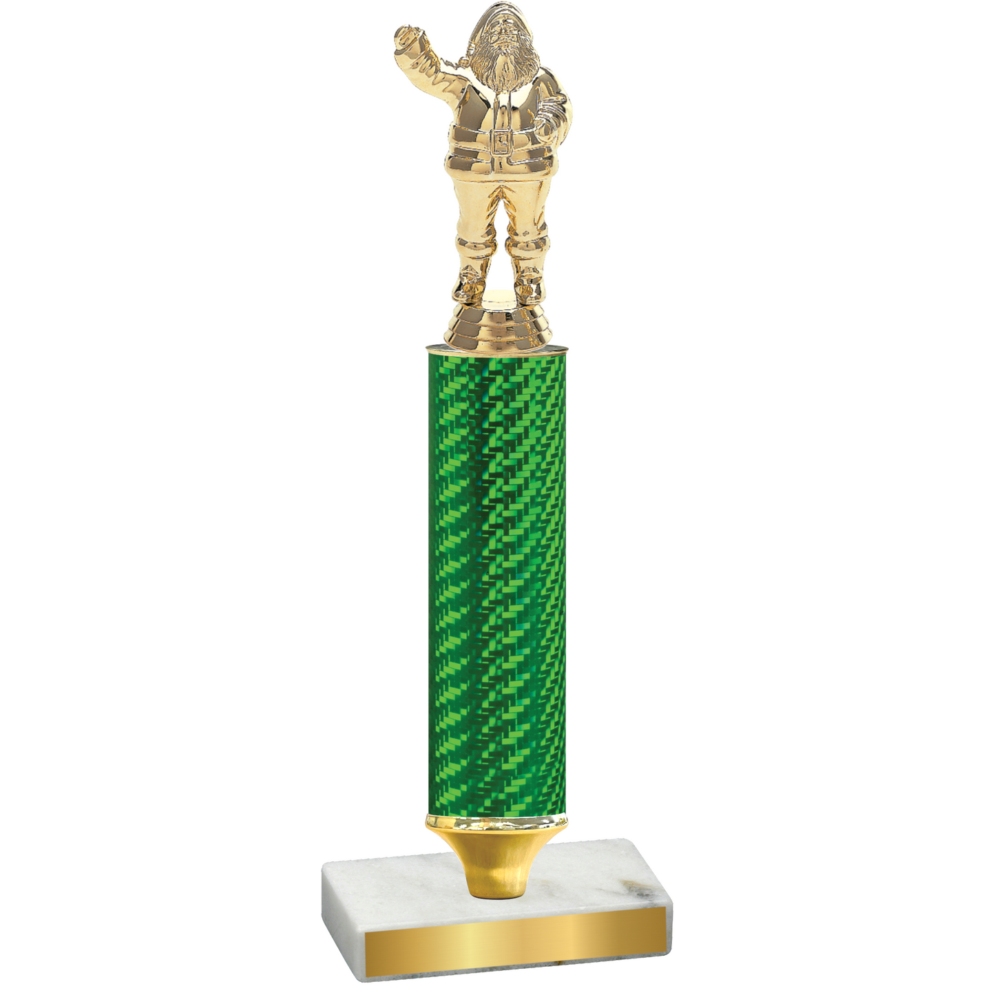 Value Green Carbon Fiber Holiday Trophy