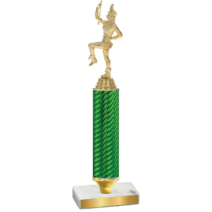 Value Green Carbon Fiber Majorette Trophy