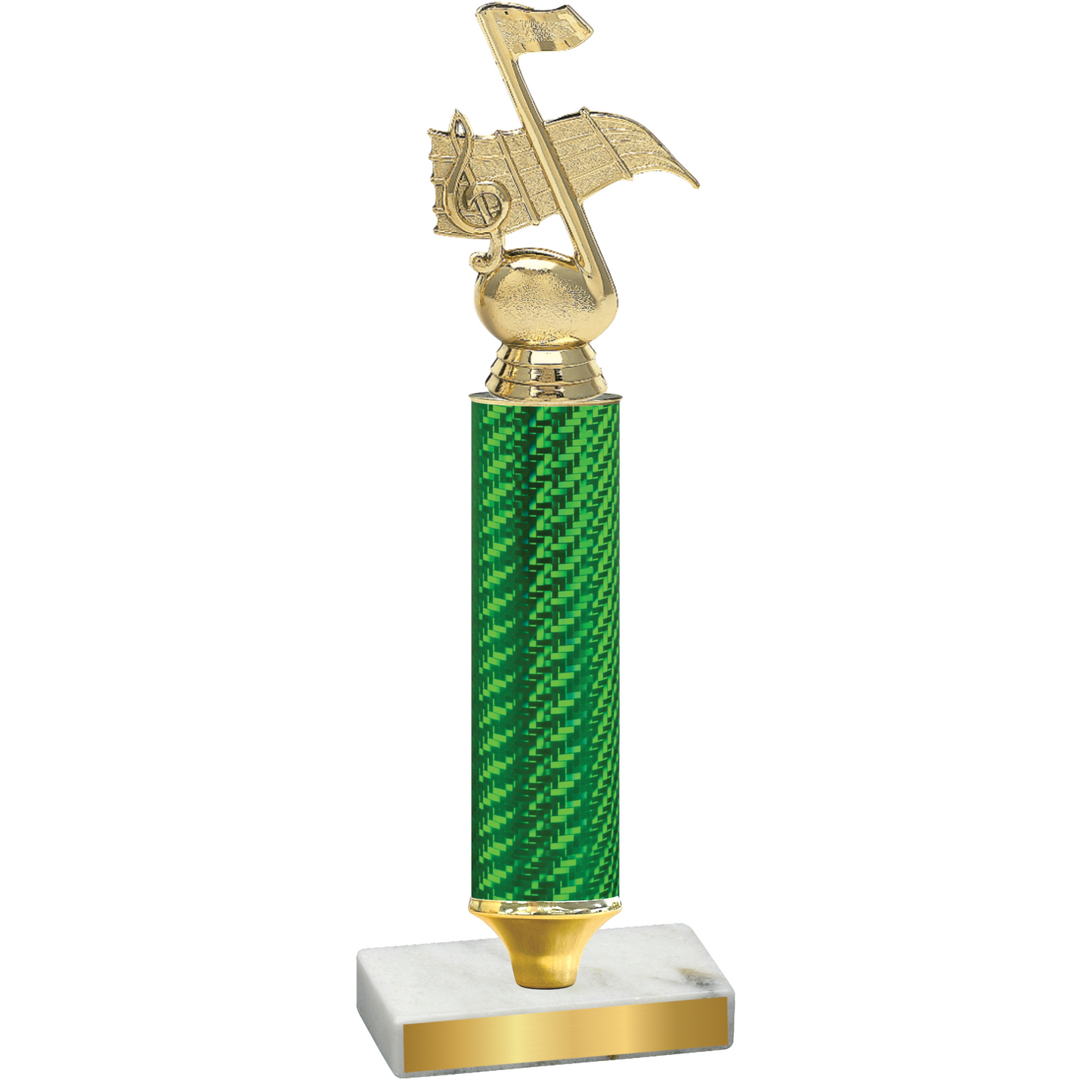 Value Green Carbon Fiber Music Trophy