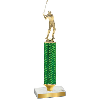 Value Green Carbon Fiber Golf Trophy