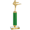 Value Green Carbon Fiber Karate Trophy