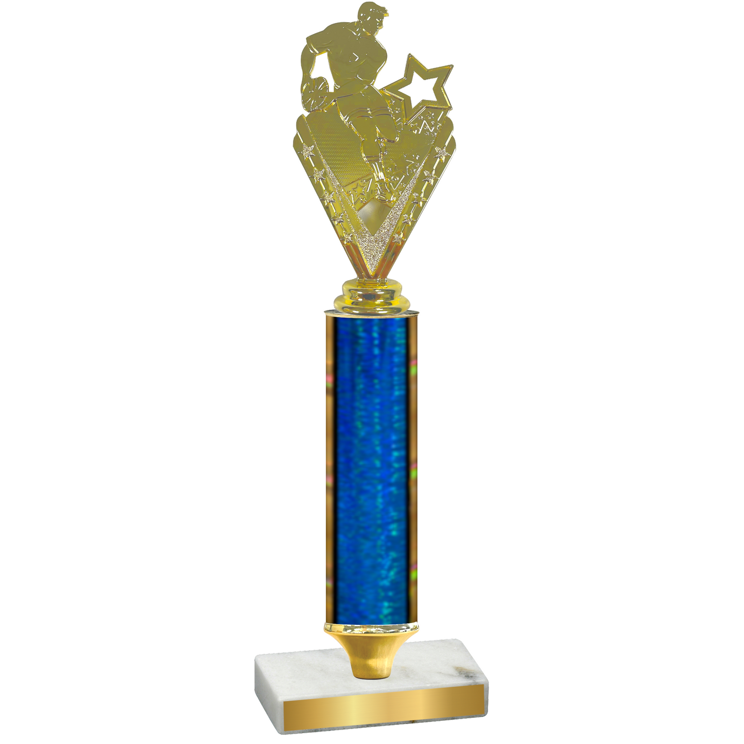 Value Blue Glacier Rugby Trophy