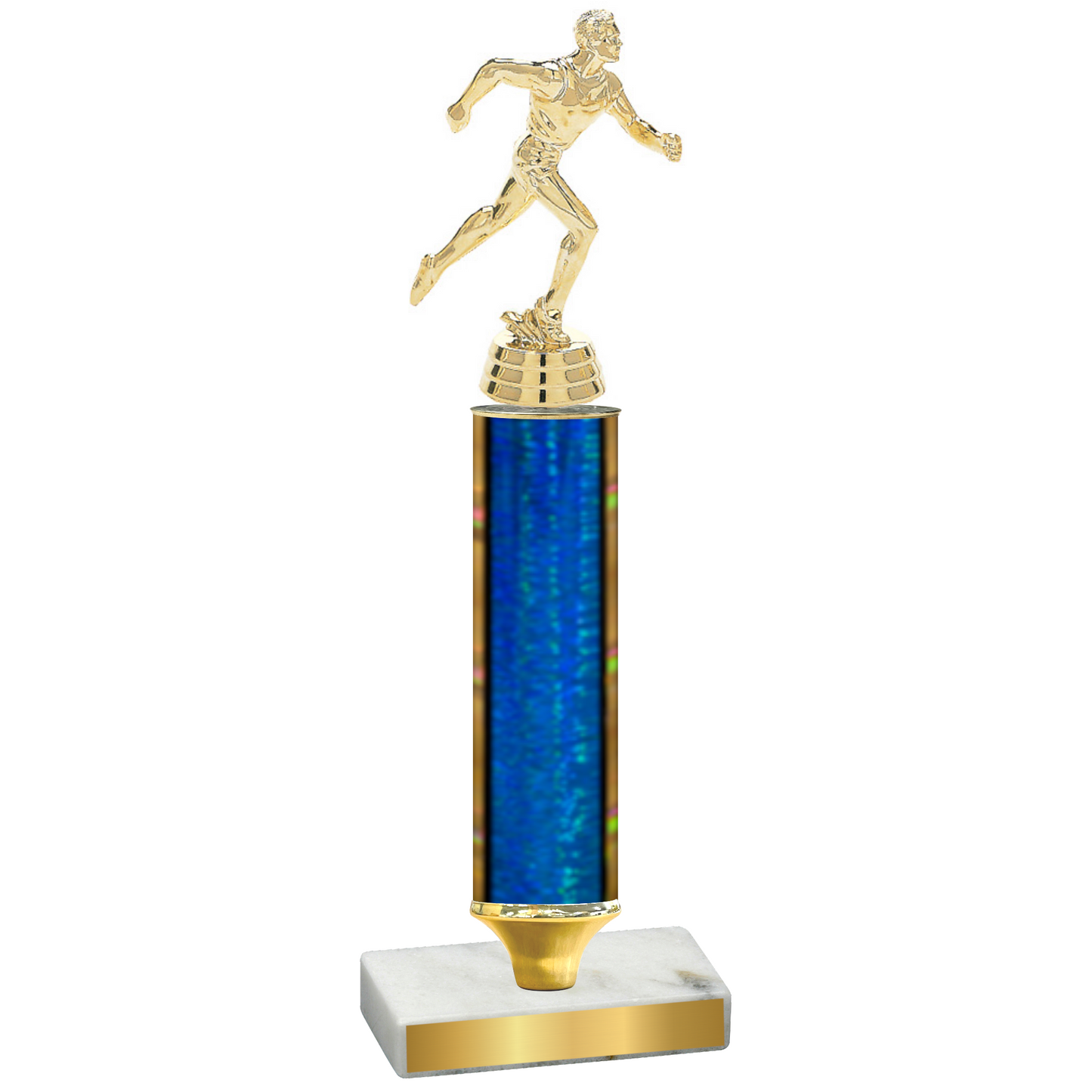 Value Blue Glacier Running Trophy