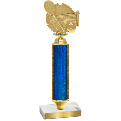 Value Blue Glacier Tennis Trophy