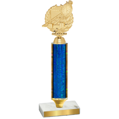 Value Blue Glacier Swimming Trophy