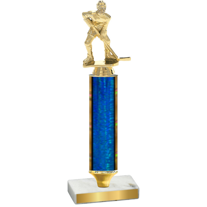 Value Blue Glacier Hockey Trophy