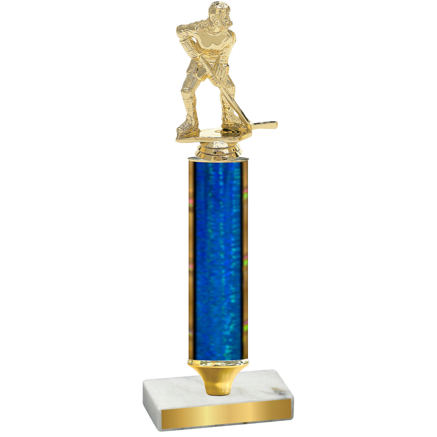 Value Blue Glacier Hockey Trophy