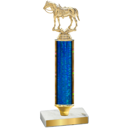 Value Blue Glacier Horses Trophy