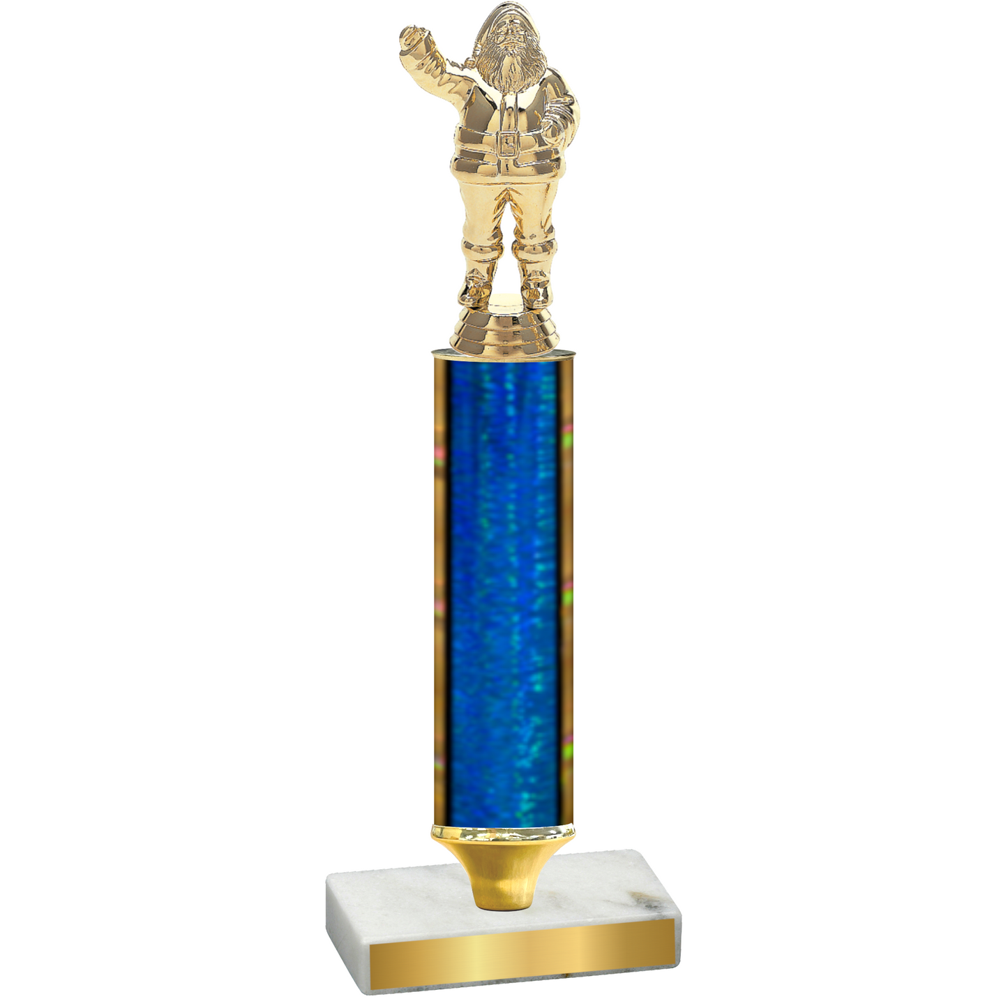 Value Blue Glacier Holiday Trophy