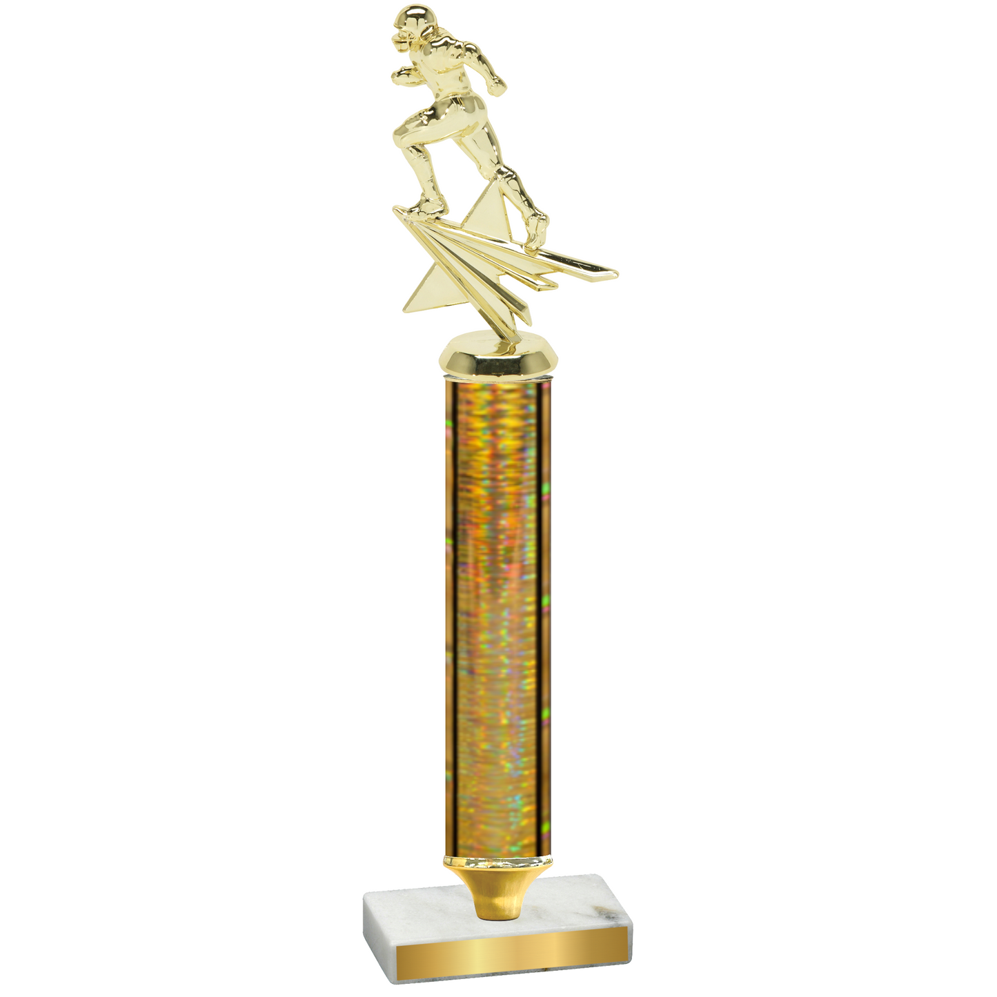 Value Gold Glacier Football Trophy