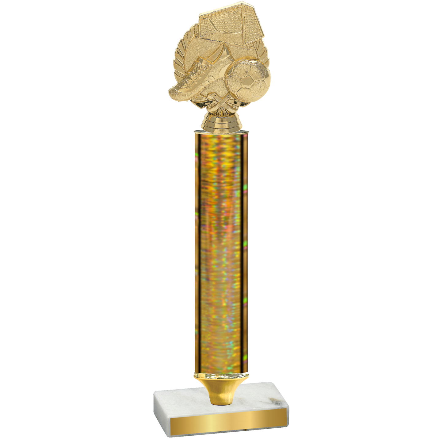 Value Gold Glacier Soccer Trophy