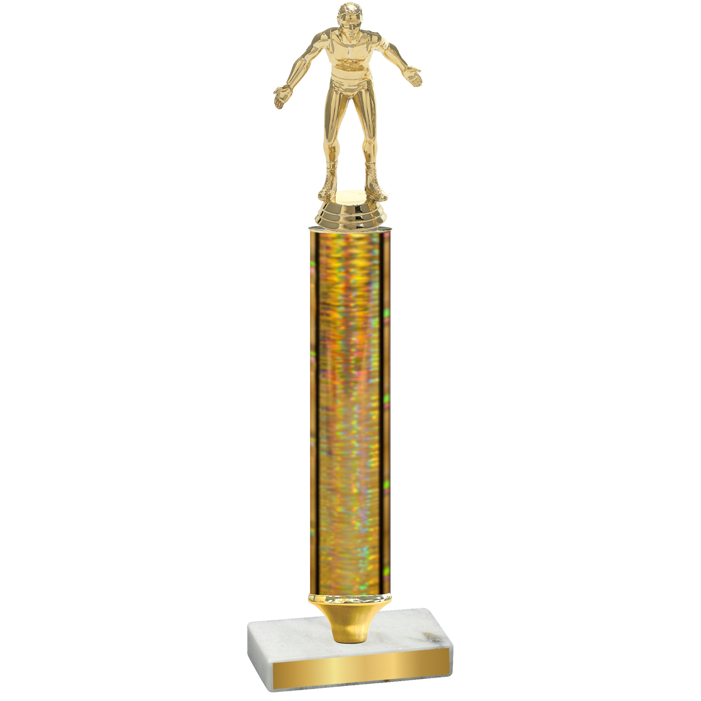 Value Gold Glacier Wrestling Trophy