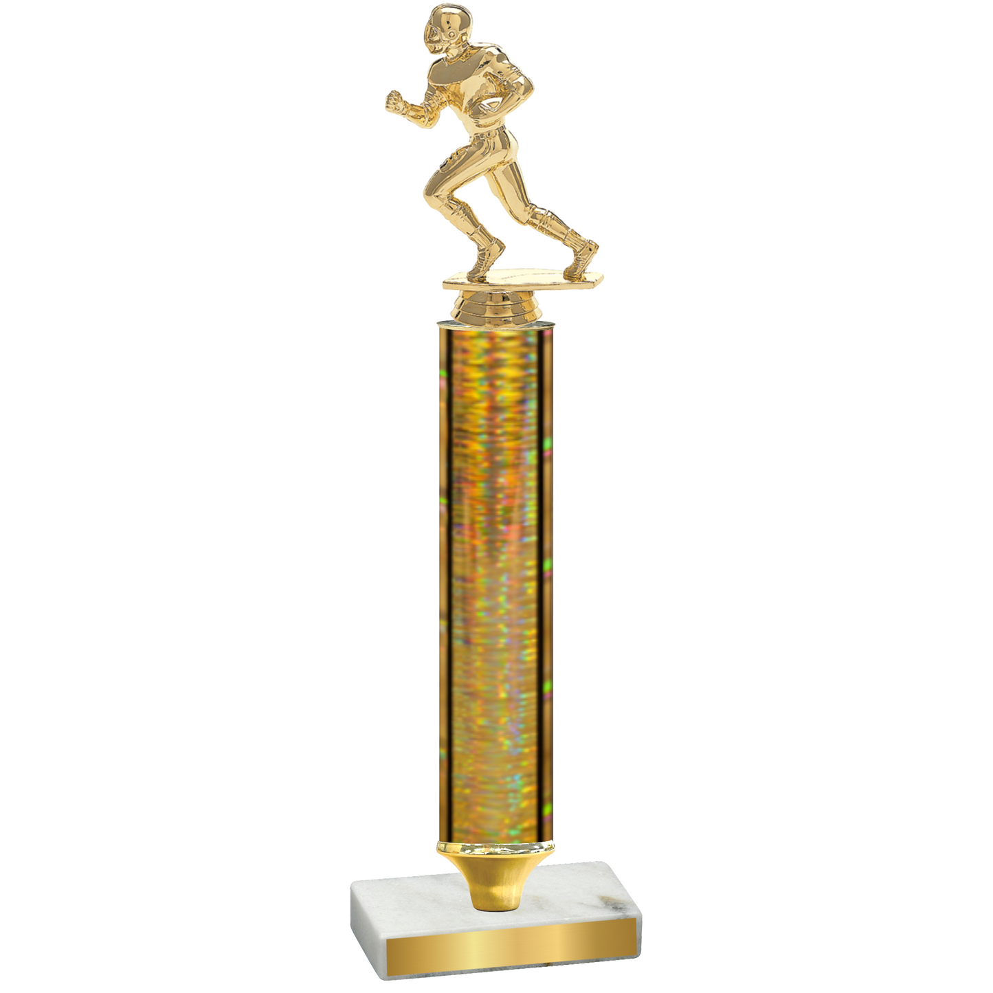 Value Gold Glacier Football Trophy