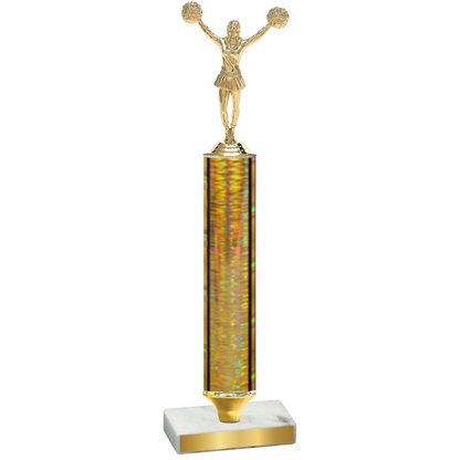 Value Gold Glacier Cheerleading Trophy