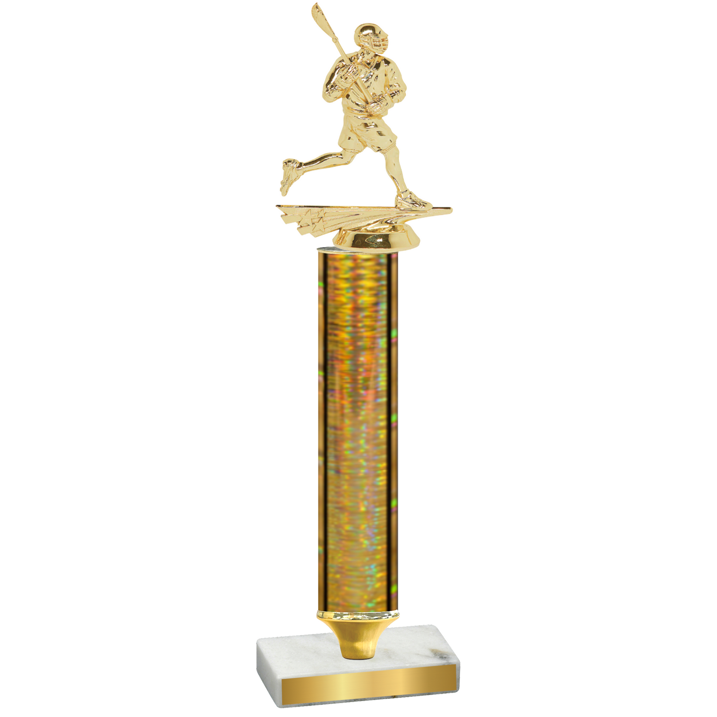 Value Gold Glacier Lacrosse Trophy