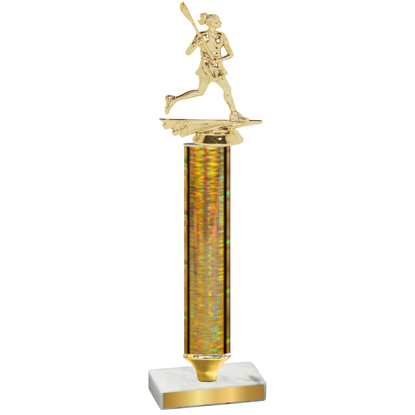 Value Gold Glacier Lacrosse Trophy