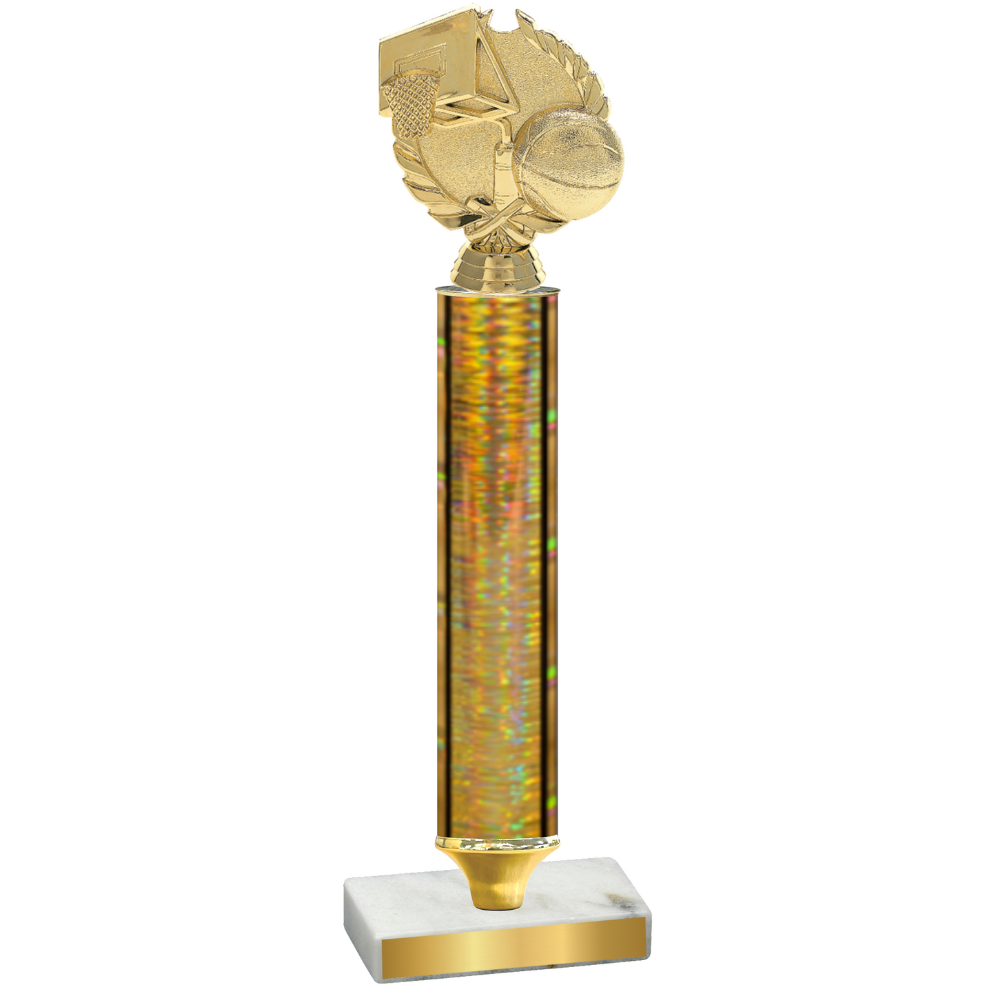 Value Gold Glacier Basketball Trophy