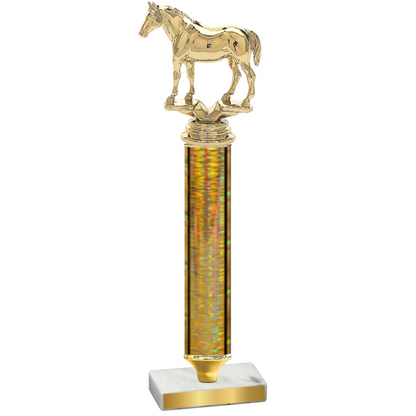 Value Gold Glacier Horses Trophy