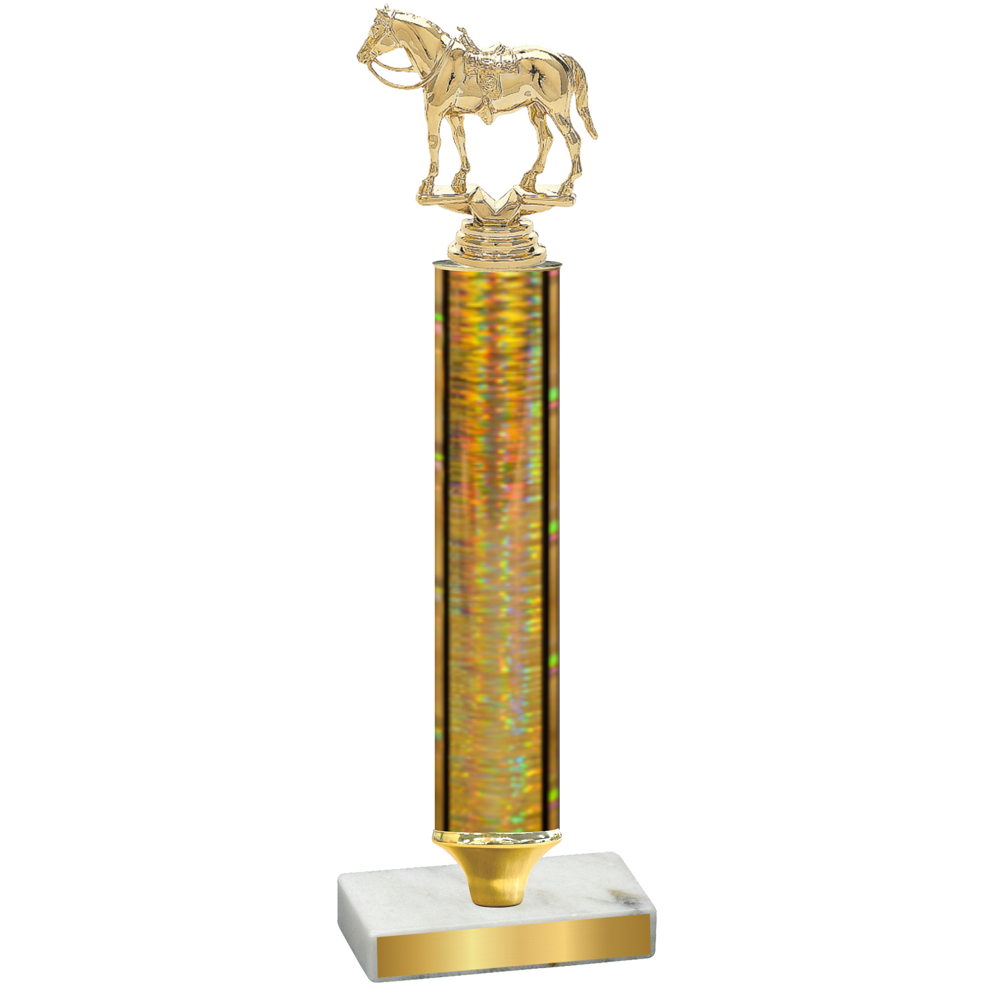 Value Gold Glacier Horses Trophy