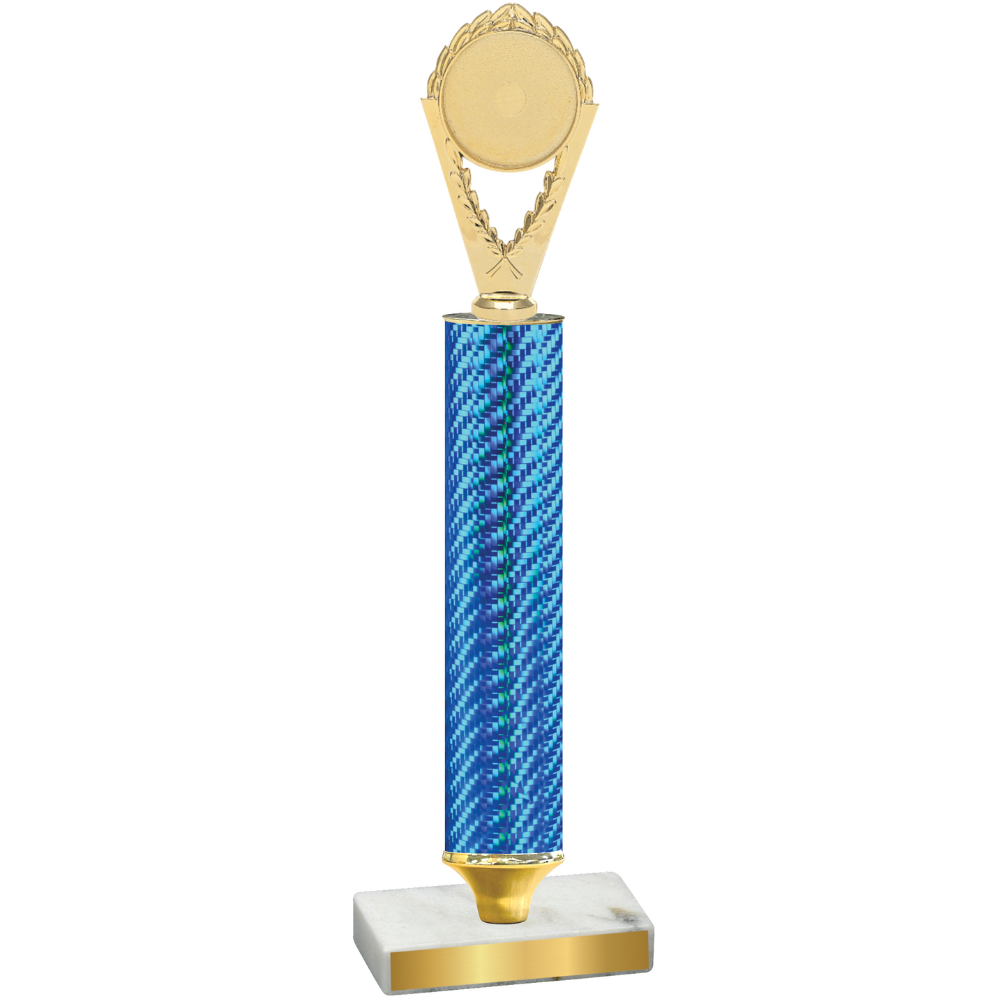 Value Blue Carbon Fiber Insert Trophy