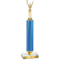 Value Blue Carbon Fiber Victory Trophy