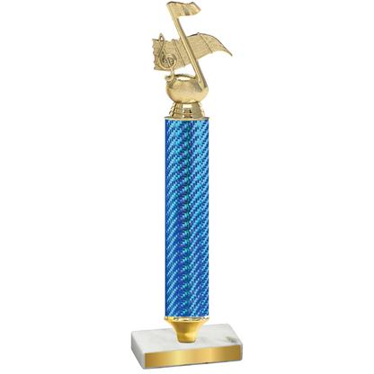 Value Blue Carbon Fiber Music Trophy