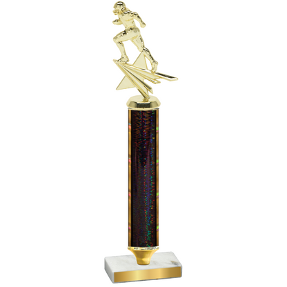 Value Black Glacier Football Trophy