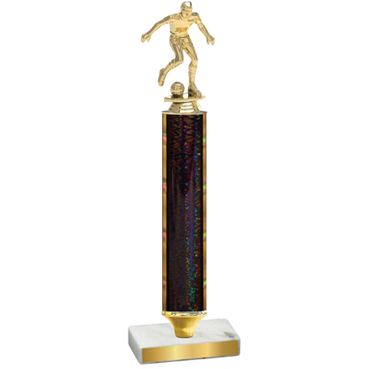 Value Black Glacier Soccer Trophy