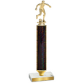 Value Black Glacier Soccer Trophy