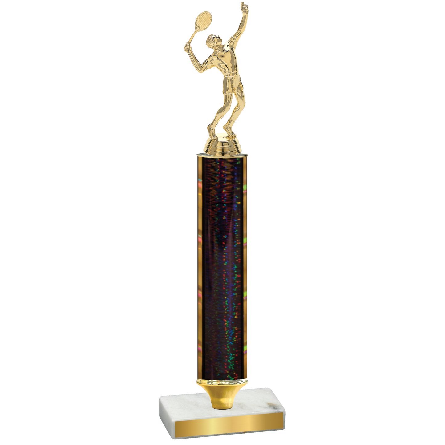 Value Black Glacier Tennis Trophy